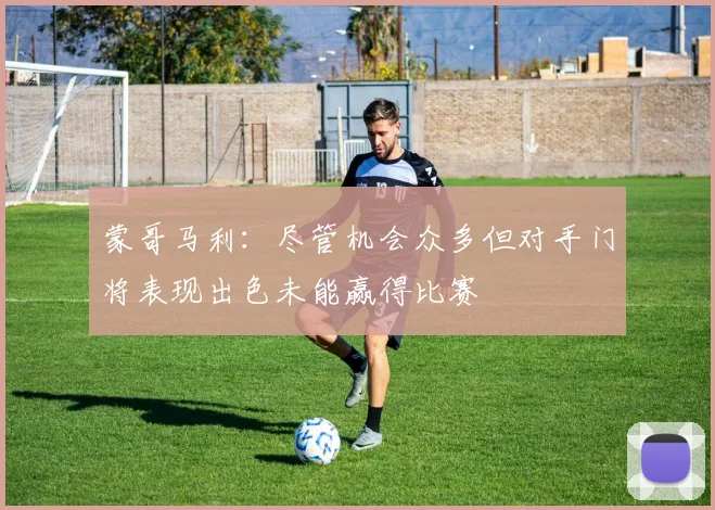 蒙哥马利：尽管机会众多但对手门将表现出色未能赢得比赛